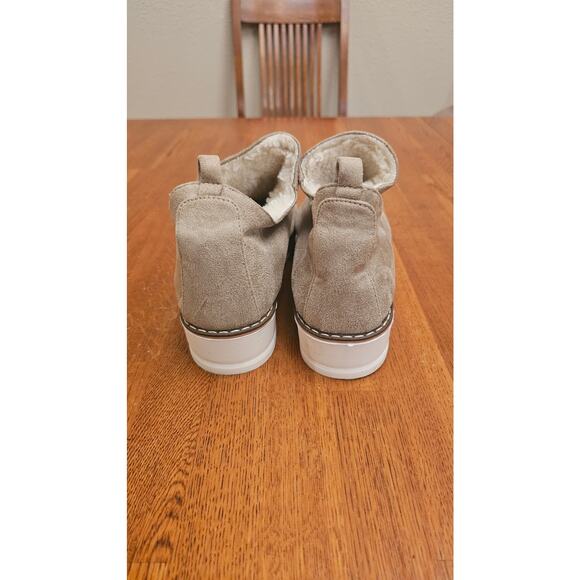 Mks fur lined shoes size 8.5/ EU 40 - Picture 4 of 5
